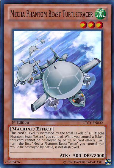 Mecha Phantom Beast Turtletracer [LTGY-EN000] Super Rare | The CG Realm
