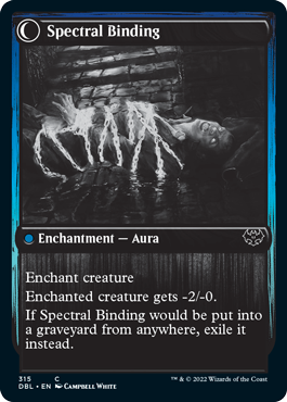 Binding Geist (DBL-315) - Innistrad: Double Feature: (Double Faced Transform)