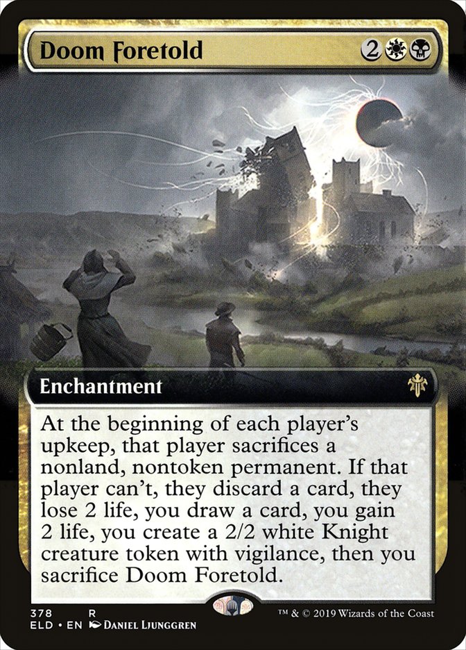Doom Foretold (Extended Art) [Throne of Eldraine] | The CG Realm