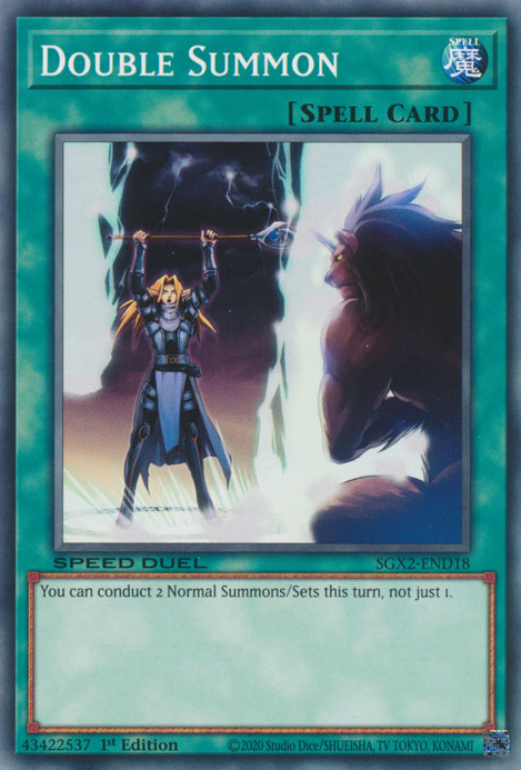 Double Summon [SGX2-END18] Common | The CG Realm