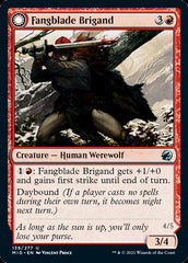 Fangblade Brigand // Fangblade Eviscerator [Innistrad: Midnight Hunt] | The CG Realm