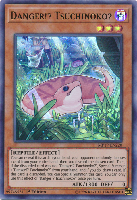 Danger!? Tsuchinoko? [MP19-EN220] Ultra Rare | The CG Realm