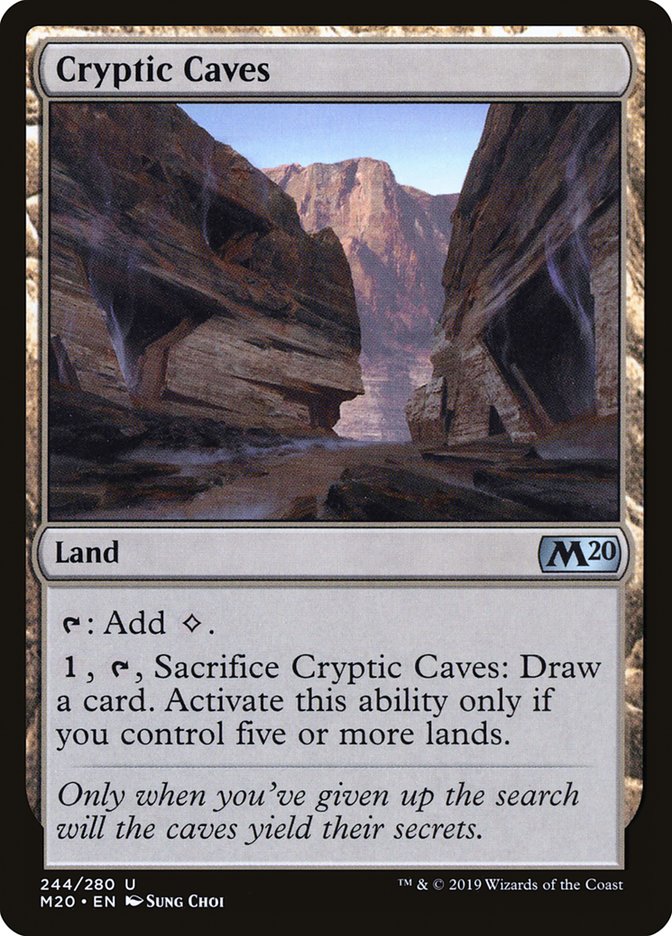 Cryptic Caves [Core Set 2020] | The CG Realm