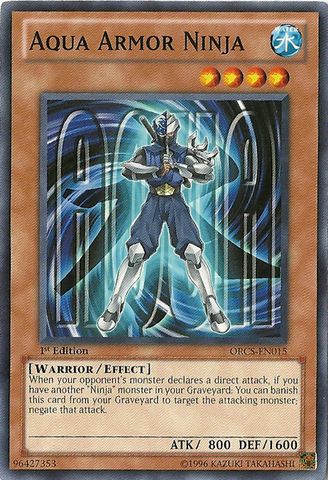 Aqua Armor Ninja [ORCS-EN015] Common | The CG Realm