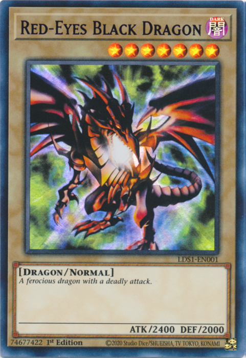 Red-Eyes Black Dragon (Purple) [LDS1-EN001] Ultra Rare | The CG Realm