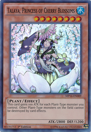 Talaya, Princess of Cherry Blossoms [MP14-EN089] Super Rare | The CG Realm