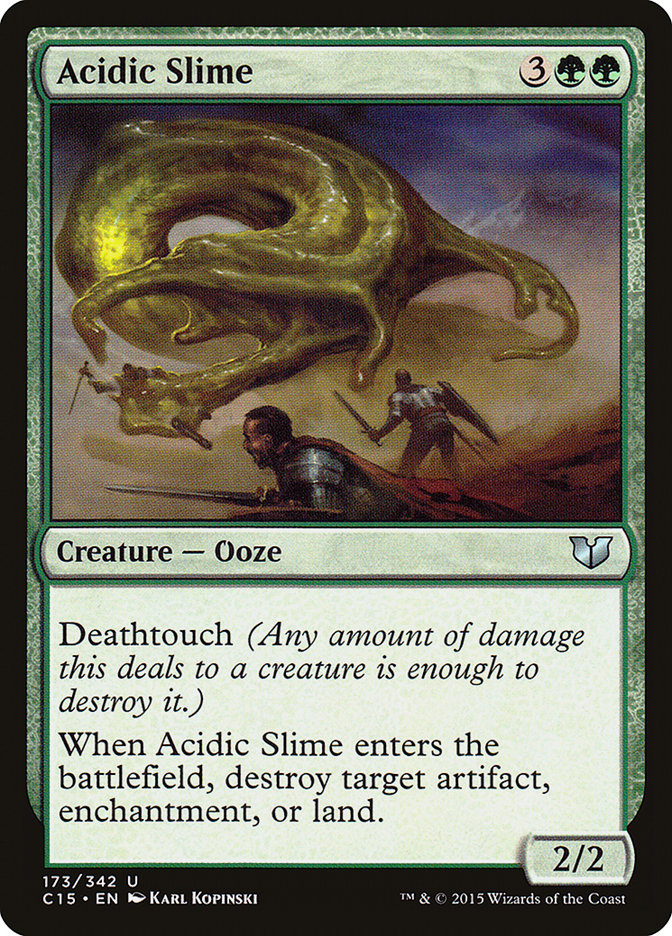 Acidic Slime [Commander 2015] | The CG Realm