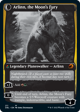 Arlinn, the Pack's Hope (DBL-211) - Innistrad: Double Feature: (Double Faced Transform)