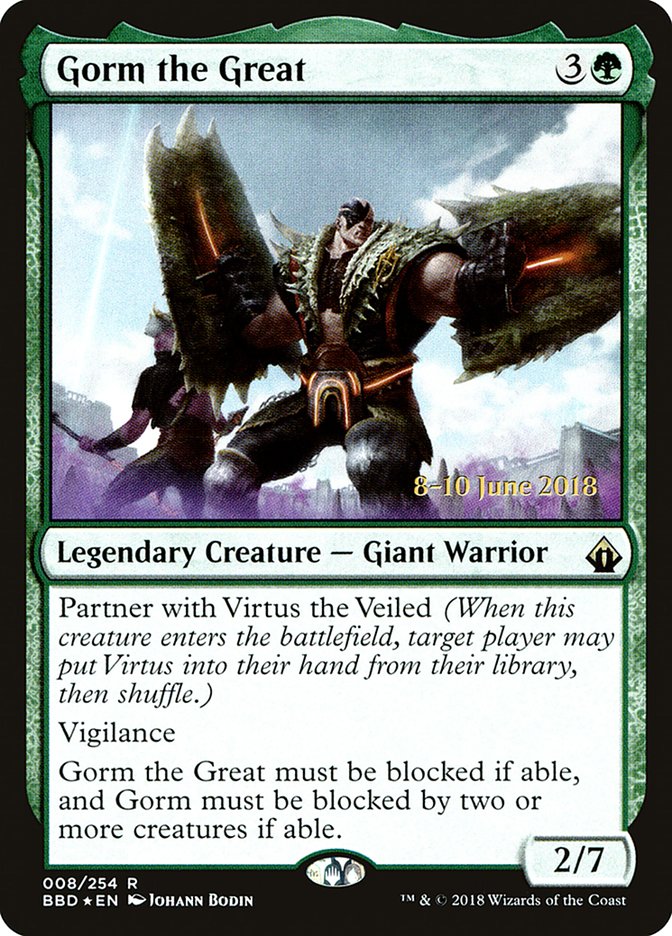 Gorm the Great [Battlebond Prerelease Promos] | The CG Realm
