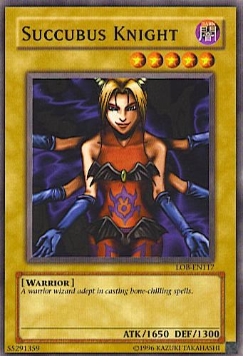Succubus Knight [LOB-EN117] Common | The CG Realm