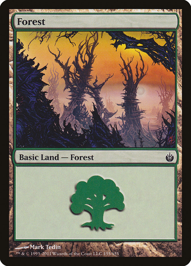 Forest (155) [Mirrodin Besieged] | The CG Realm