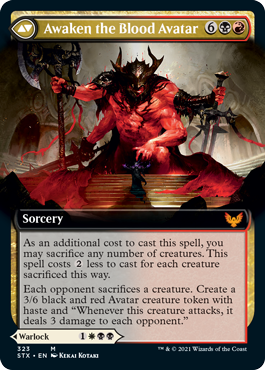 Extus, Oriq Overlord (Extended Art) (STX-323) - Strixhaven: School of Mages: (Extended Art)