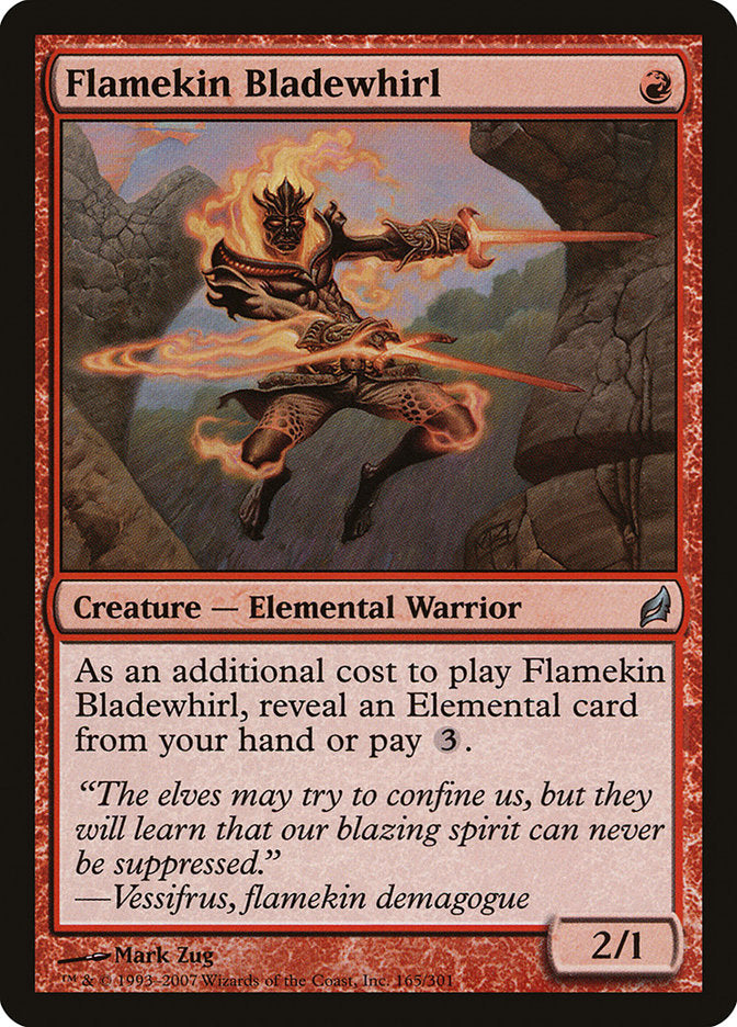 Flamekin Bladewhirl [Lorwyn] | The CG Realm
