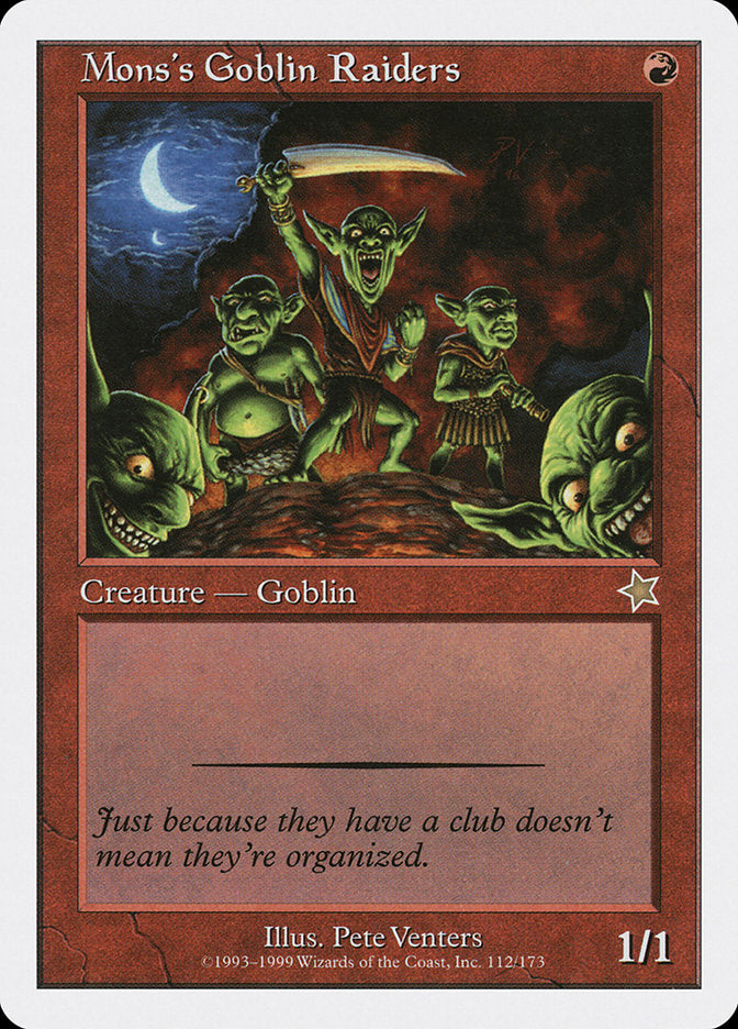 Mons's Goblin Raiders [Starter 1999] | The CG Realm