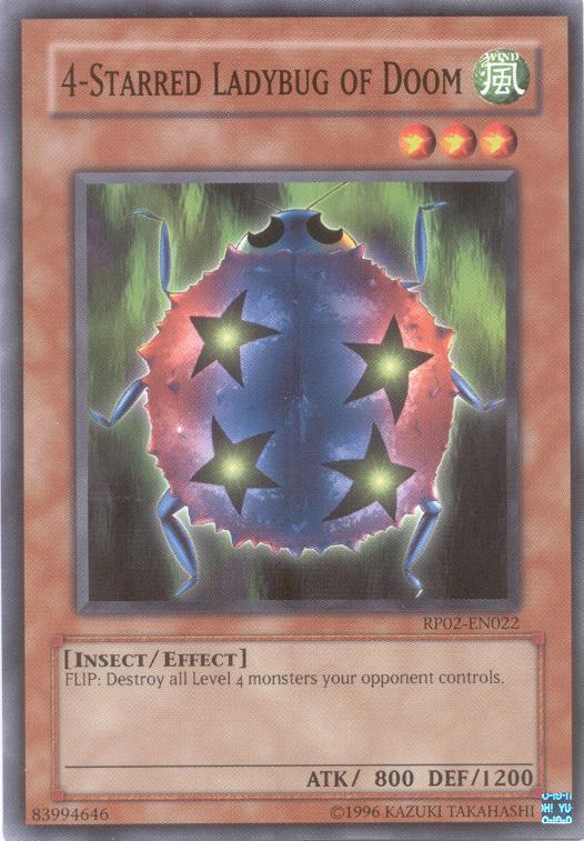 4-Starred Ladybug of Doom [RP02-EN022] Common | The CG Realm