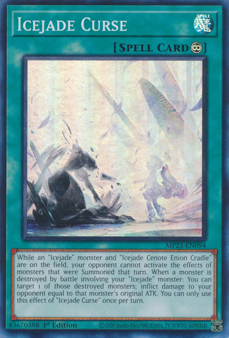 Icejade Curse [MP23-EN094] Super Rare | The CG Realm