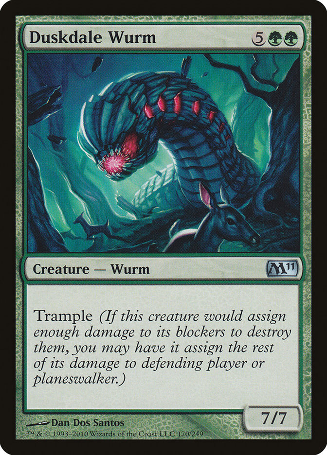 Duskdale Wurm [Magic 2011] | The CG Realm