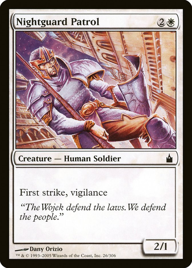 Nightguard Patrol [Ravnica: City of Guilds] | The CG Realm