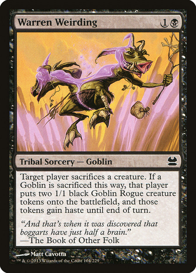 Warren Weirding [Modern Masters] | The CG Realm