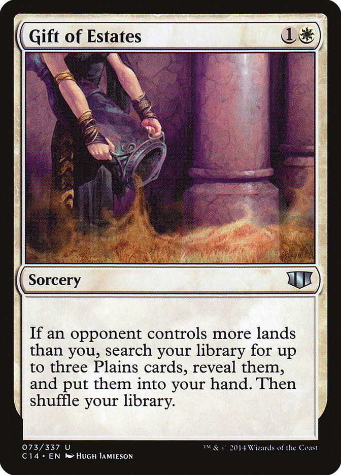 Gift of Estates [Commander 2014] | The CG Realm