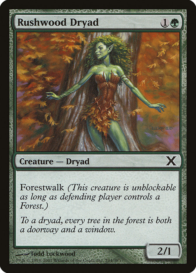 Rushwood Dryad [Tenth Edition] | The CG Realm