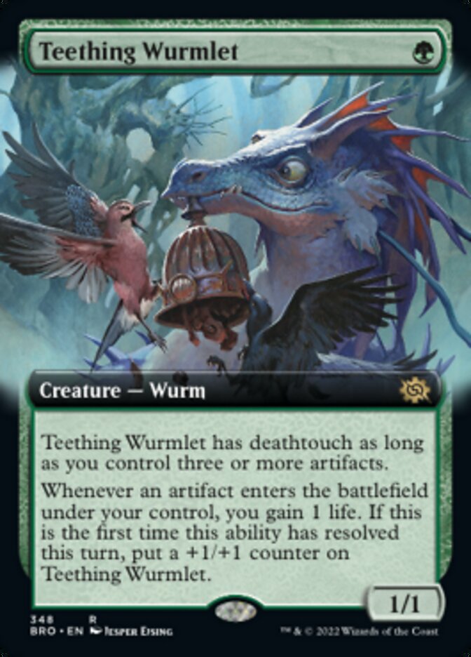 Teething Wurmlet (Extended Art) [The Brothers' War] | The CG Realm