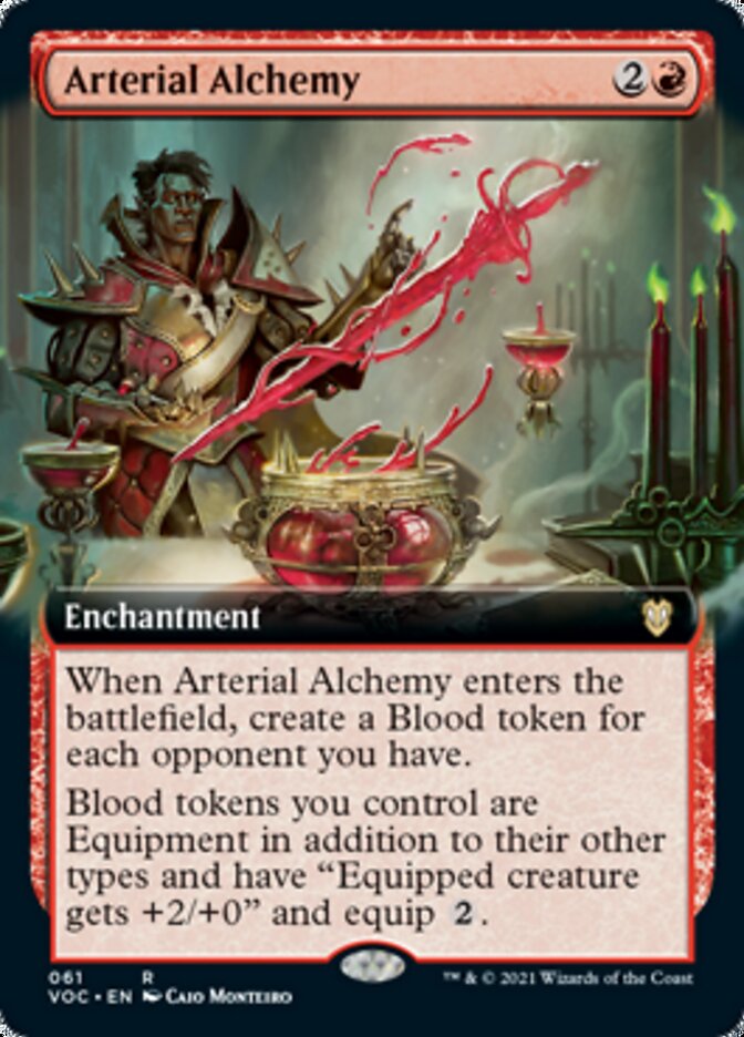 Arterial Alchemy (Extended Art) [Innistrad: Crimson Vow Commander] | The CG Realm