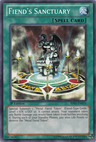 Fiend's Sanctuary [BP01-EN076] Common | The CG Realm