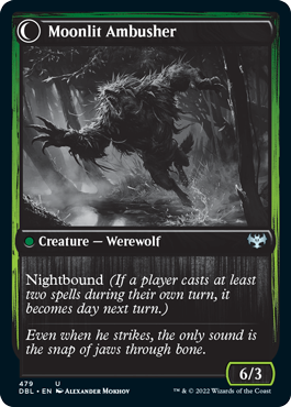 Oakshade Stalker (DBL-479) - Innistrad: Double Feature: (Double Faced Transform)