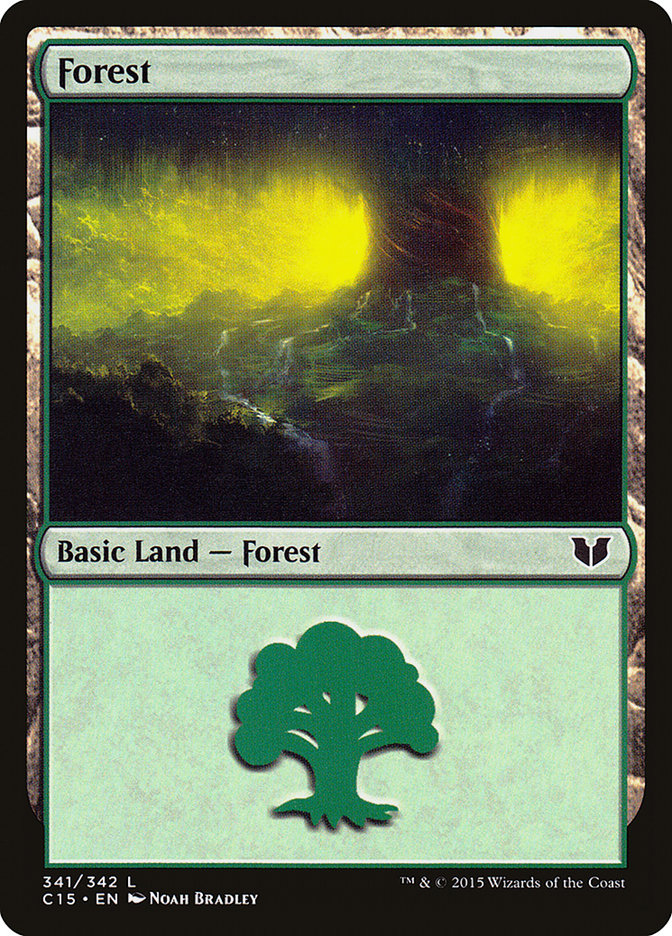 Forest (341) [Commander 2015] | The CG Realm