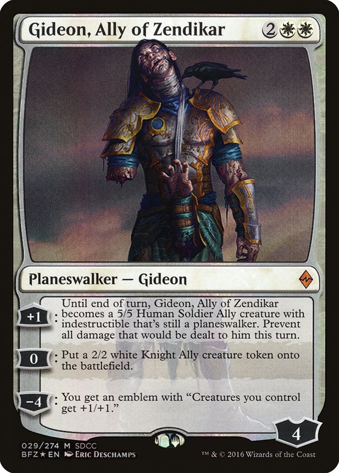 Gideon, Ally of Zendikar [San Diego Comic-Con 2016] | The CG Realm
