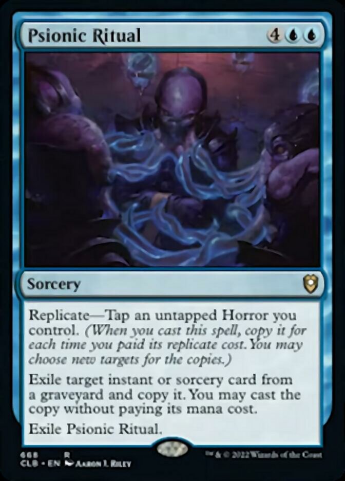Psionic Ritual [Commander Legends: Battle for Baldur's Gate] | The CG Realm