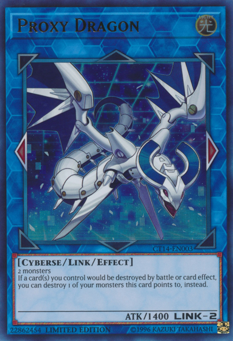 Proxy Dragon [CT14-EN003] Ultra Rare | The CG Realm