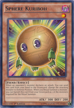 Sphere Kuriboh [MP16-EN121] Rare | The CG Realm