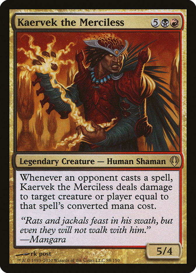 Kaervek the Merciless [Archenemy] | The CG Realm