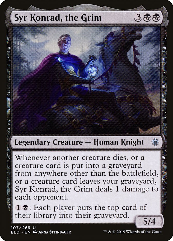 Syr Konrad, the Grim [Throne of Eldraine] | The CG Realm