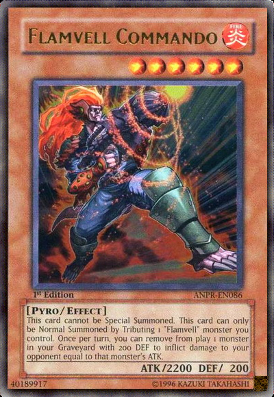 Flamvell Commando [ANPR-EN086] Ultra Rare | The CG Realm