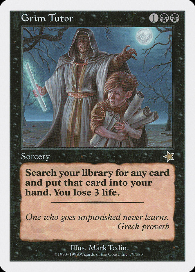 Grim Tutor [Starter 1999] | The CG Realm