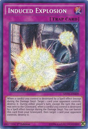 Induced Explosion [MVP1-ENS09] Secret Rare | The CG Realm