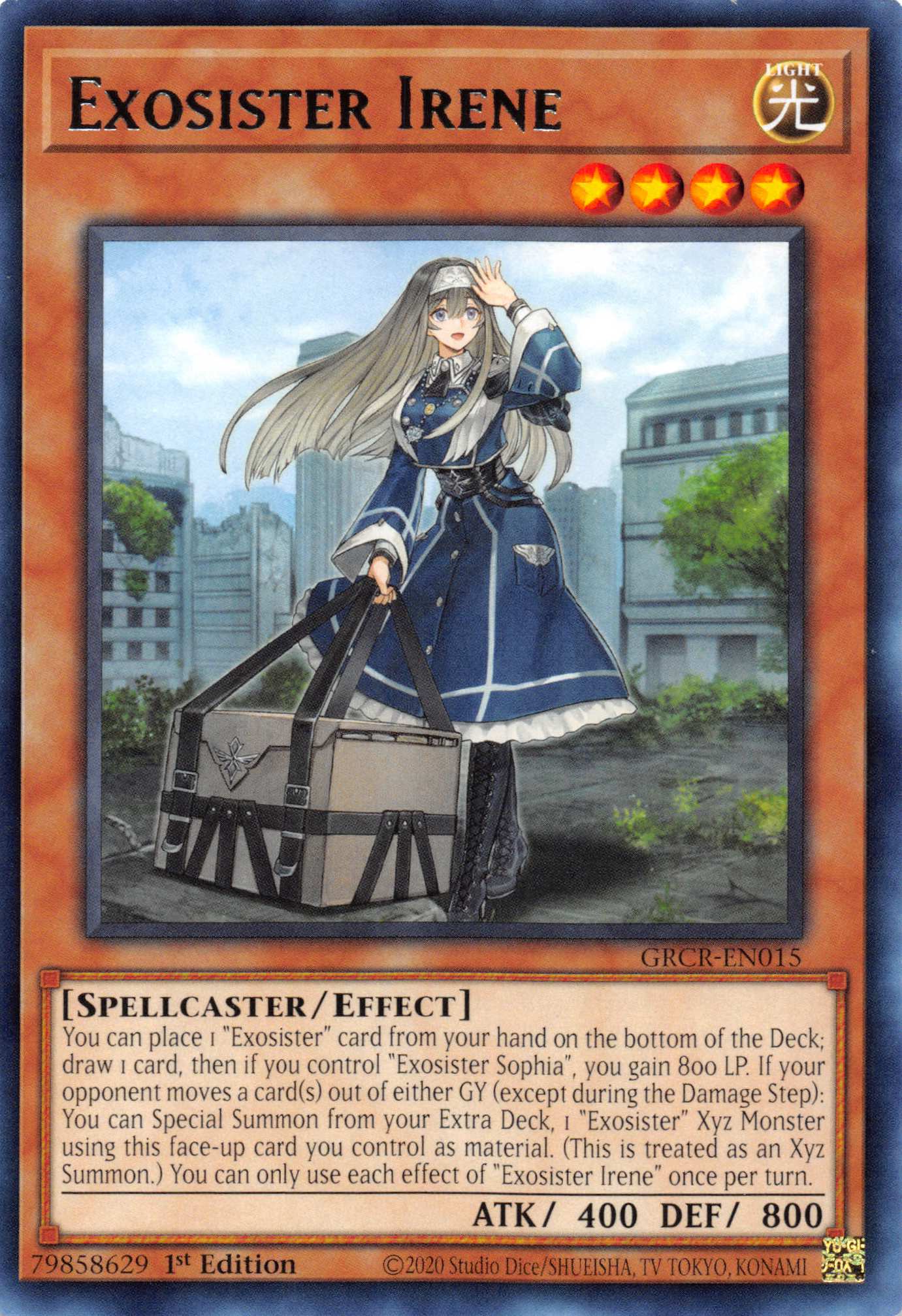 Exosister Irene [GRCR-EN015] Rare | The CG Realm