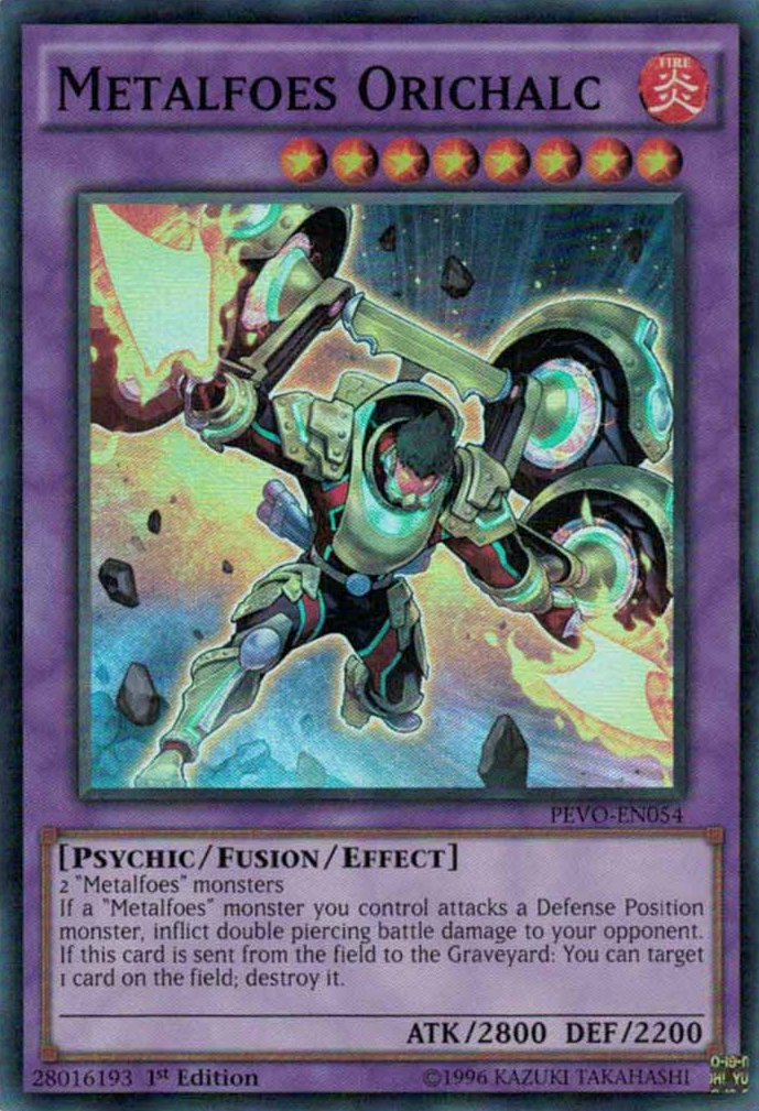 Metalfoes Orichalc [PEVO-EN054] Super Rare | The CG Realm