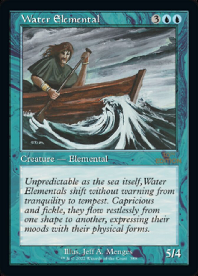Water Elemental (Retro Frame) (30A-388) - 30th Anniversary Edition