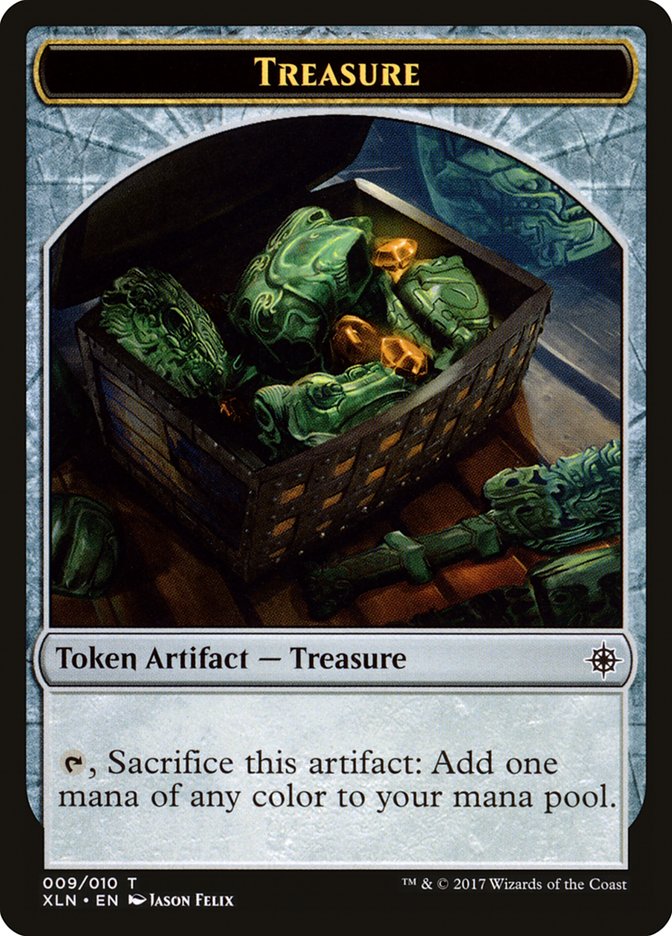 Treasure Token (009/010) [Ixalan Tokens] | The CG Realm