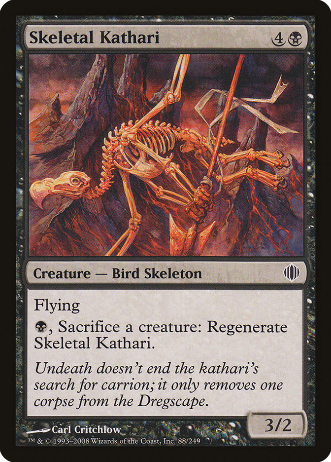 Skeletal Kathari [Shards of Alara] | The CG Realm