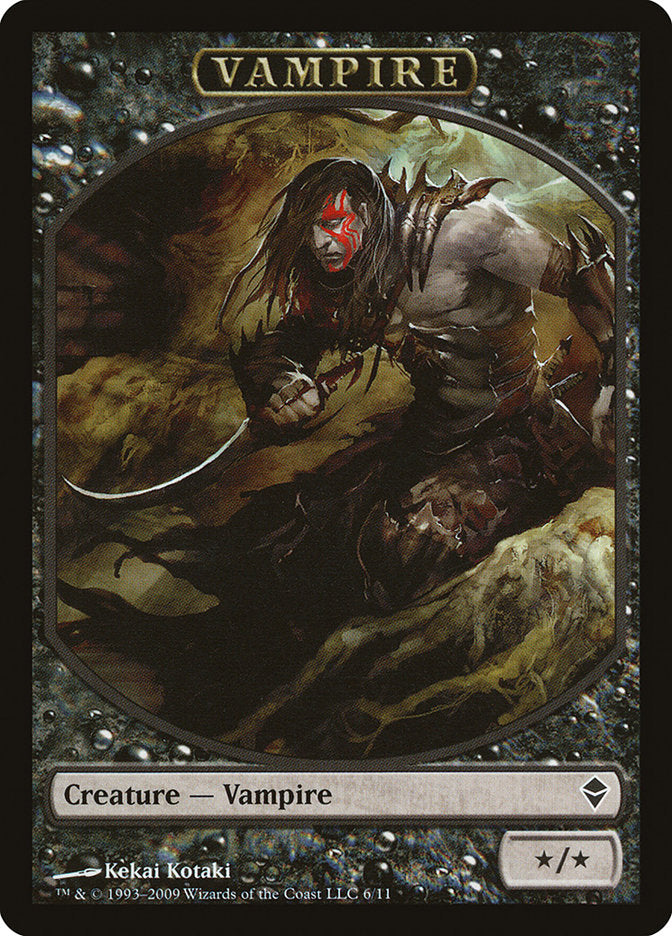 Vampire Token [Zendikar Tokens] | The CG Realm