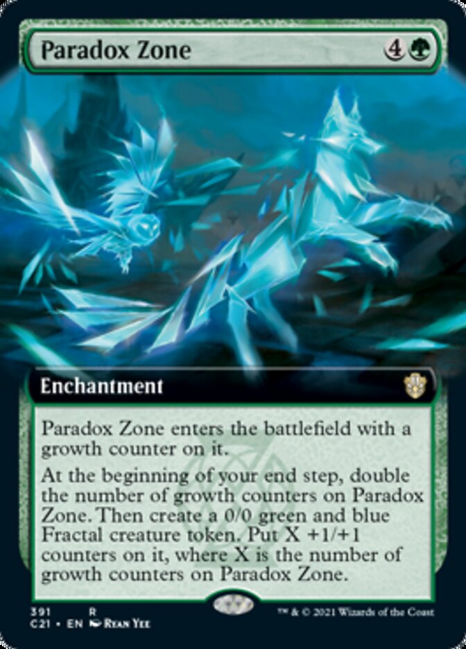 Paradox Zone (Extended Art) [Commander 2021] | The CG Realm
