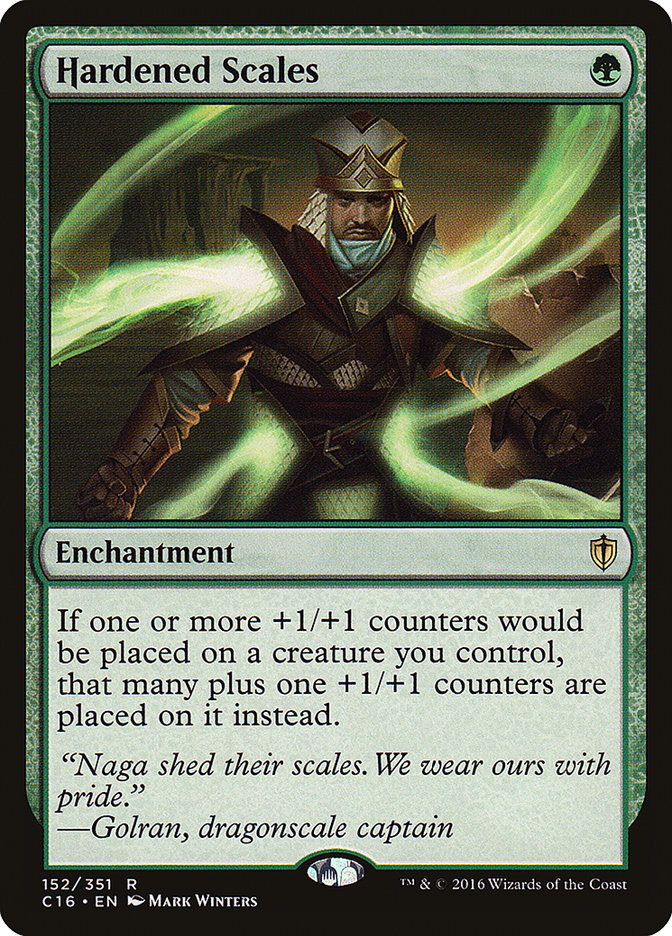 Hardened Scales [Commander 2016] | The CG Realm