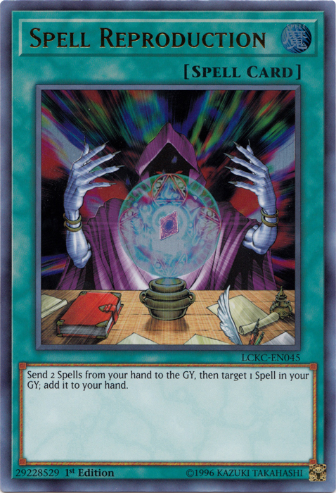 Spell Reproduction [LCKC-EN045] Ultra Rare | The CG Realm