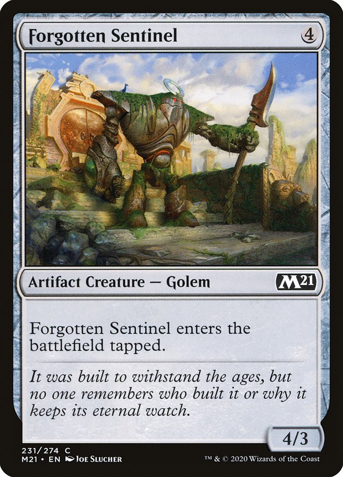 Forgotten Sentinel [Core Set 2021] | The CG Realm
