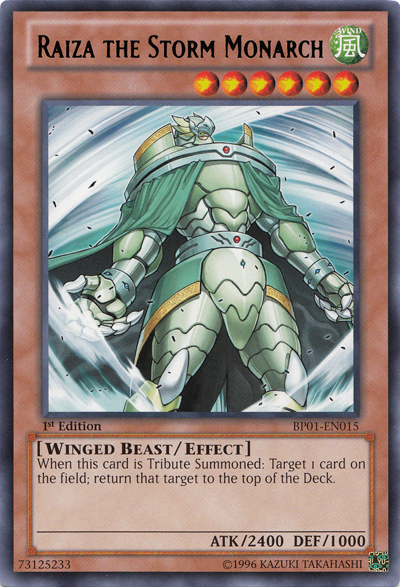Raiza the Storm Monarch [BP01-EN015] Rare | The CG Realm